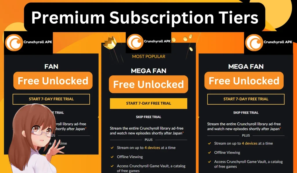 Home 13 Crunchyroll Subscription Tiers