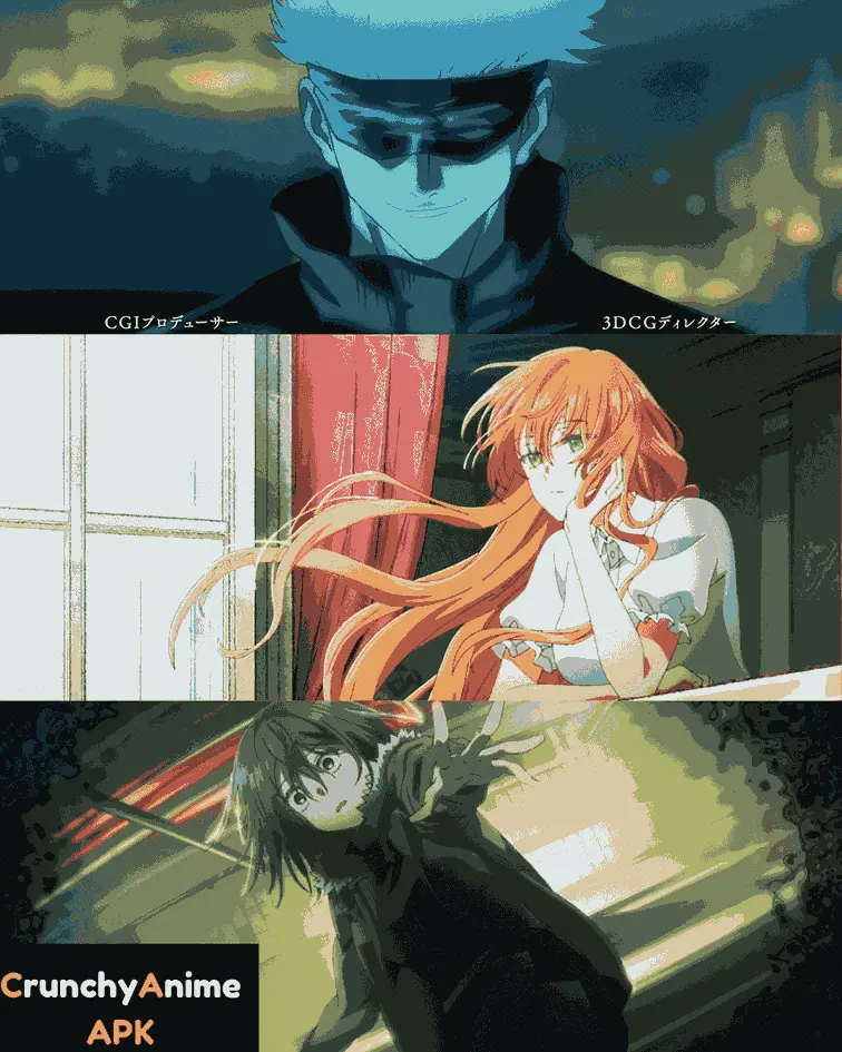 Home 3 Images from anime movies showing anime characters