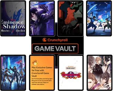 Crunchyroll Games 2 Crunchyroll Game Vault, which features exclusive mobile games