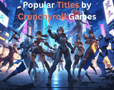 Crunchyroll Games 4 Popular Titles by Crunchyroll Games